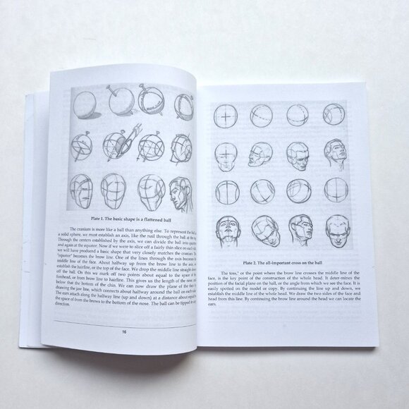 Book: Drawing the head & hands by Andrew Loomis, Paperback - Picture 6 of 10